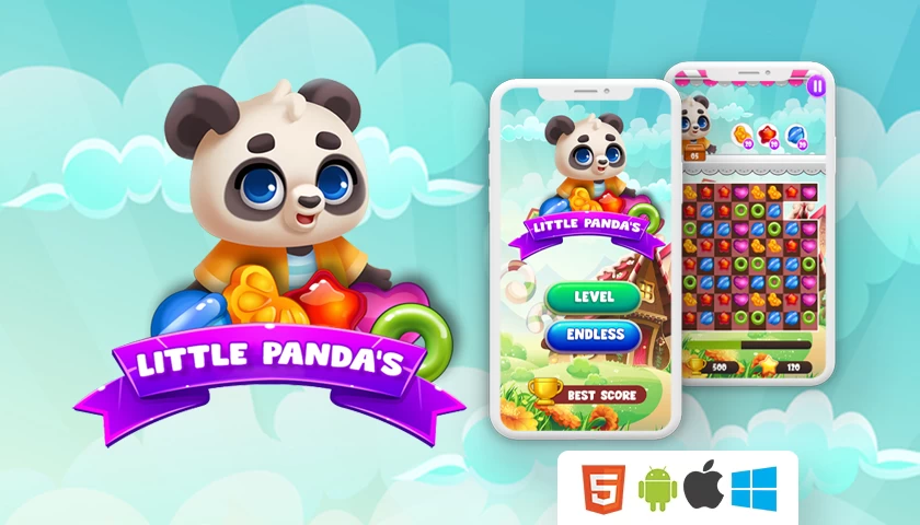 Littel Panda Match 3